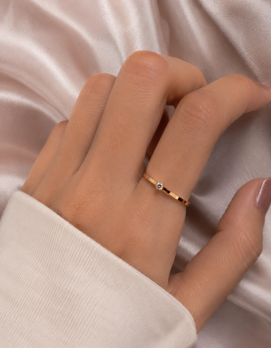 Solitaire ring