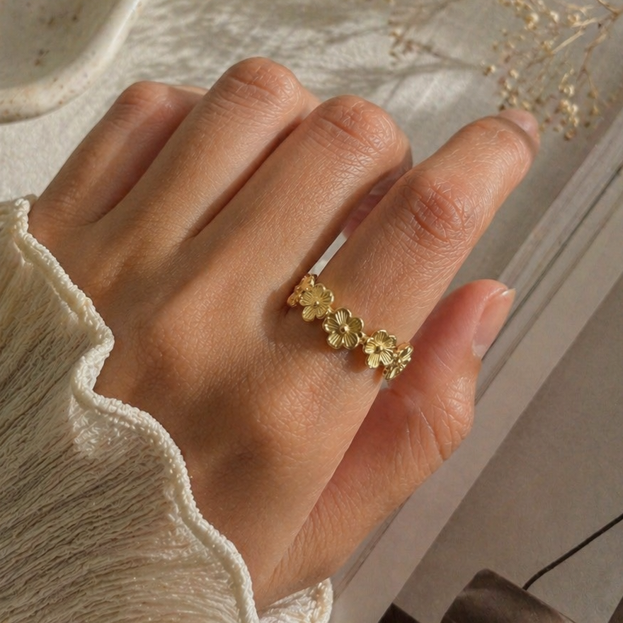 Wildflower ring