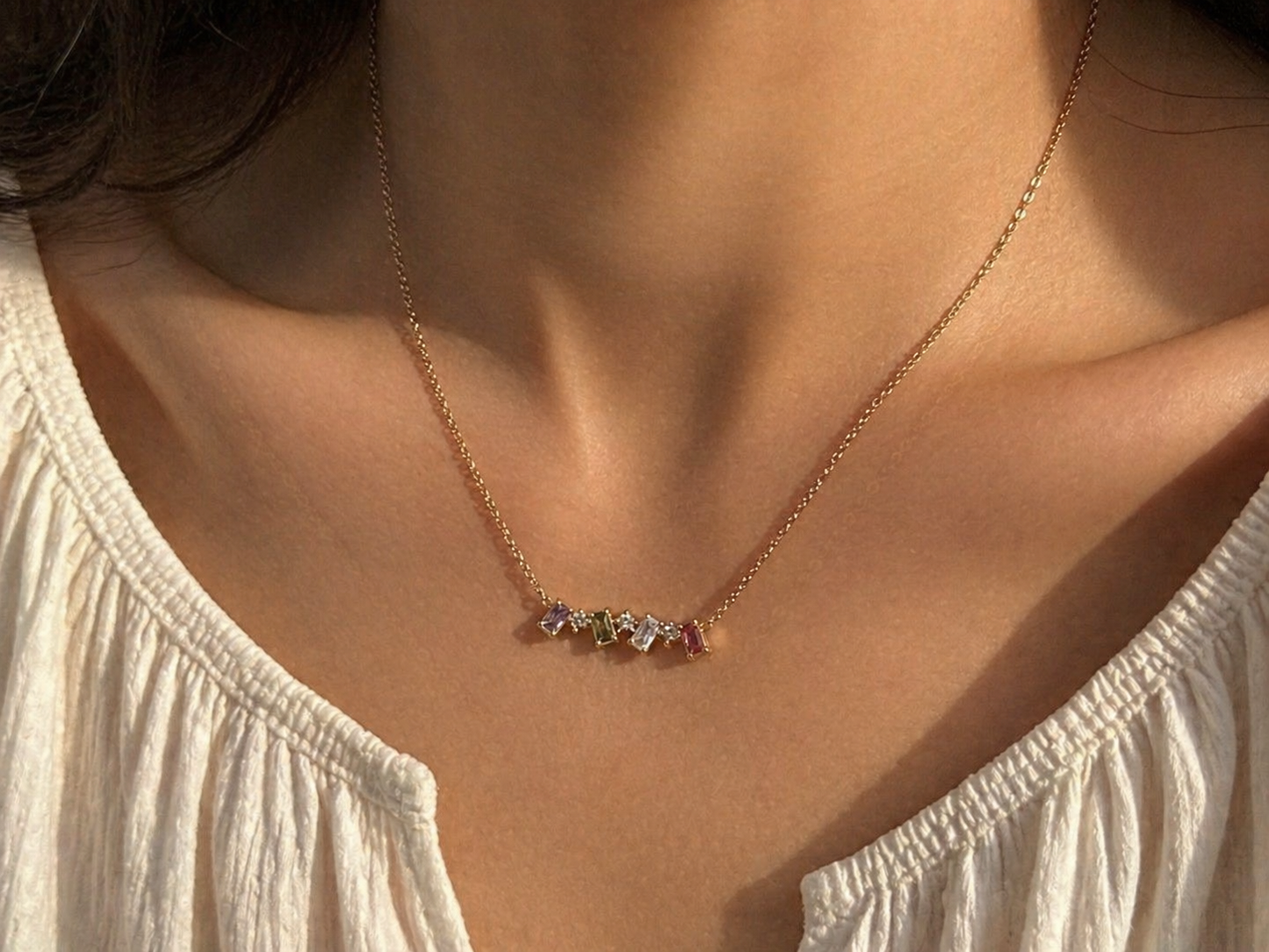 Happy tones necklace