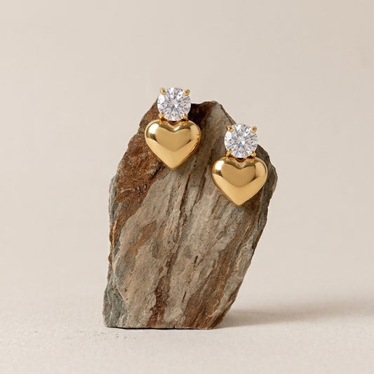 Soft love earrings