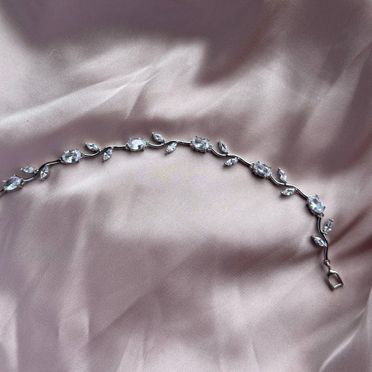 Moonlit vine bracelet