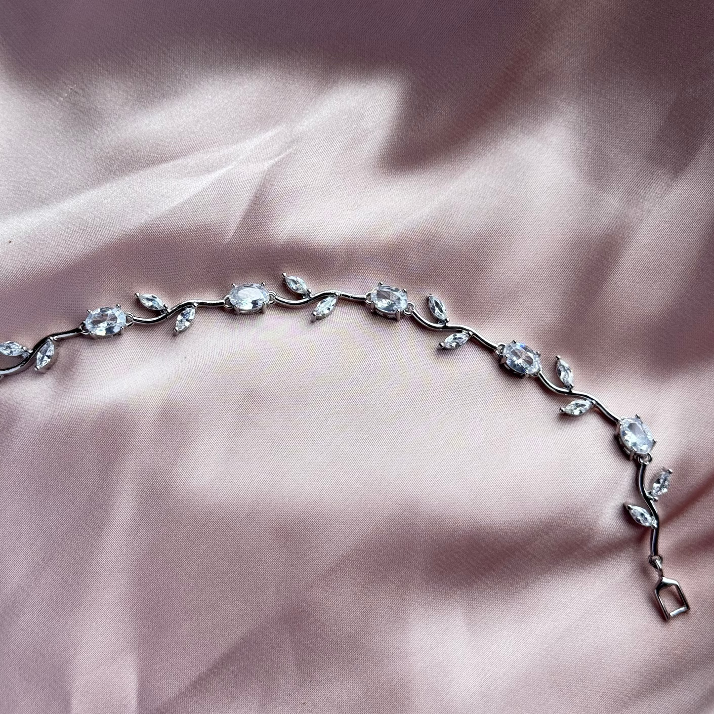 Moonlit vine bracelet