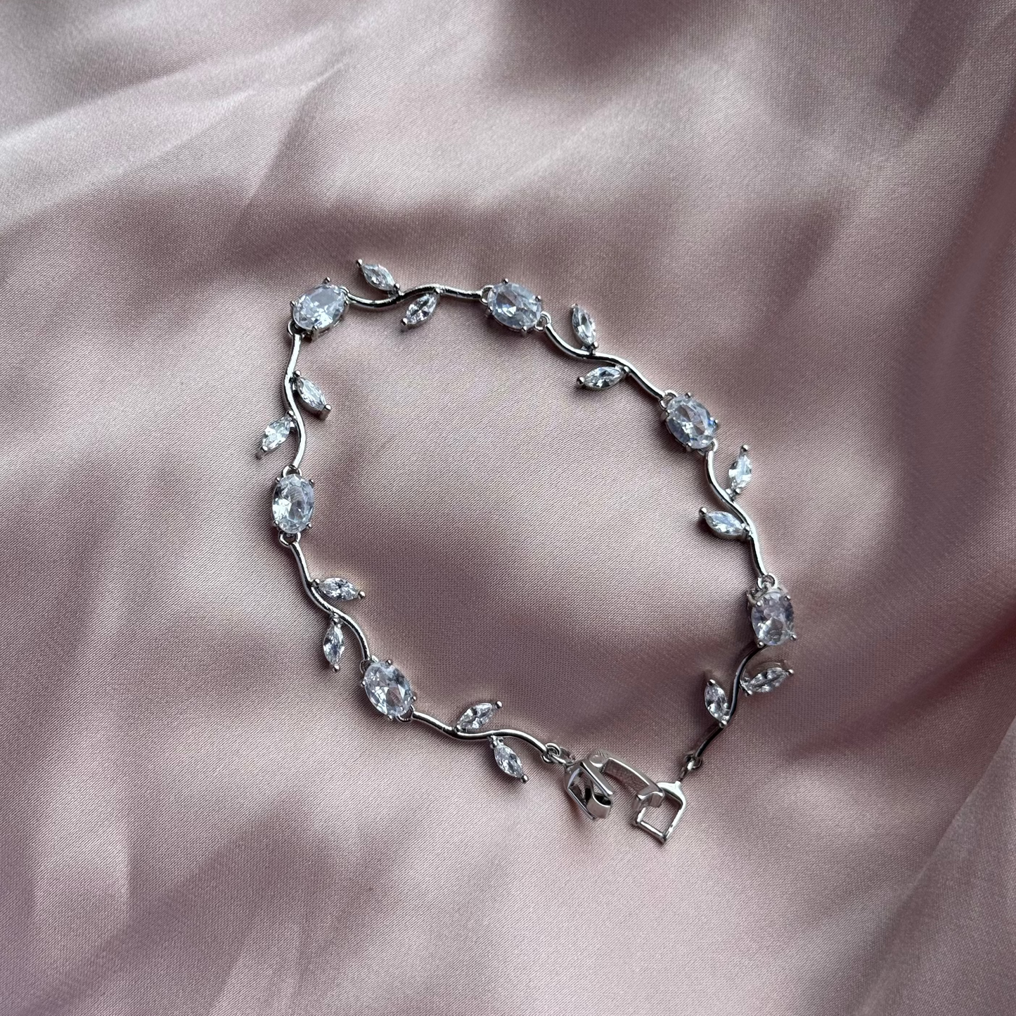 Moonlit vine bracelet