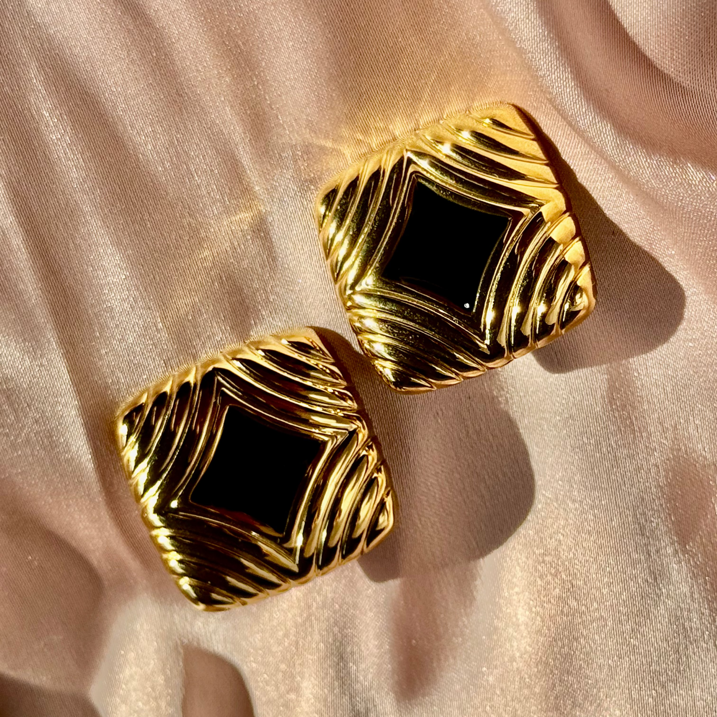 Evening glow studs